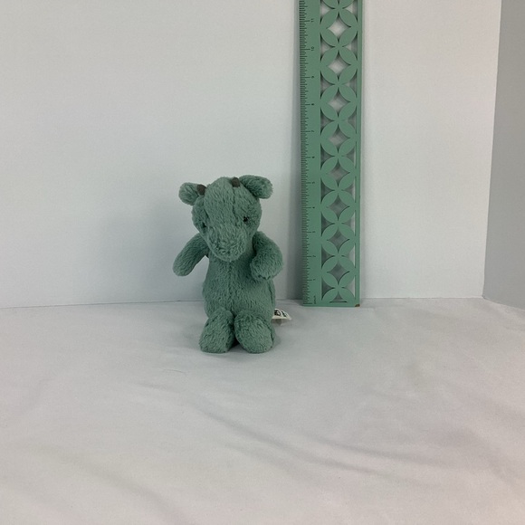 Jellycat Plush Small Bashful Dragon Light Green Sage Soft Toy 8” Stuffed Animal - Picture 12 of 13